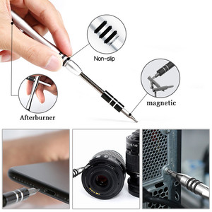 Kit de tournevis électroniques 115-en-1, outils de réparation professionnels magnétiques pour ordinateurs portables - Product Image 4