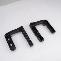Barre de suspension de luxe en alliage d'aluminium pour Bronco 2021-2026 avec garniture en fibre de carbone véritable, accessoires intérieurs de voiture sans perçage