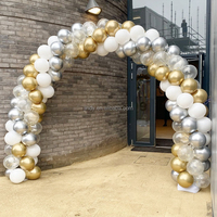 Arche de ballons auto-gonflante élégante et facile à assembler pour la décoration de colonnes et arches de ballons gonflables