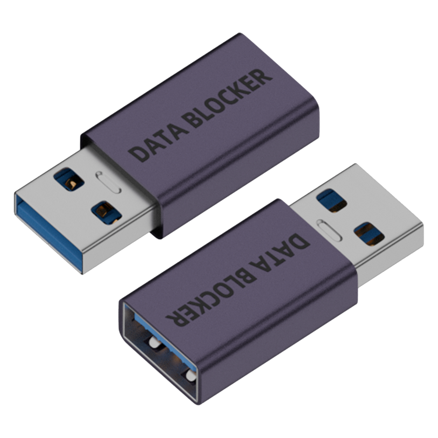 USB A mâle vers USB A femelle violet