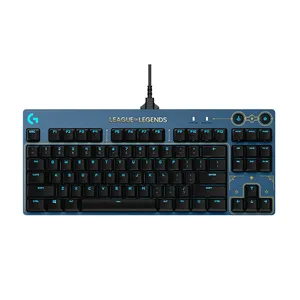Logitech Gprox Hexus Wired Gaming Mechanical Shaft Rgb Keyboard Fashion 87 Keys For Windows PC Gamers