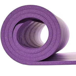 Tapis de yoga silencieux absorption des chocs antidérapant danse sport fitness <span class=keywords><strong>corde</strong></span> à sauter allongé et élargi tapis de saut de yoga - Product Image 2