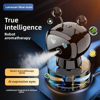 Désodorisant Intelligent pour Voiture à Pulvérisation Robotisée avec IA, Diffuseur Automatique en Plastique de Longue Durée, Parfum Gel pour Voiture/Désodorisant d'Intérieur