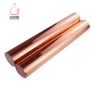 Factory sale and high quality astm 10mm pure copper bar/rod 99.9% Brass bar price