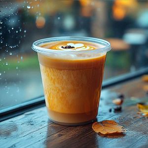 Tapa para Vaso de Café con Fondo Plano, Transparente, para Bebidas, Té de Burbujas, Boba, Personalizada con Logotipo, PET de 98 mm, Impresa con Serigrafía, Desechable, Venta al por Mayor - Product Image 5