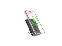 Batterie externe sans fil magnétique Li-Polymère, chargeur rapide PD22.5W, 10000mAh, ultra-mince, entrée Micro USB, affichage LED, Type-C