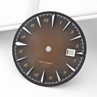 Boîtier de montre cocktail NH34, pièces de montre mécanique, cadran de 35 mm de diamètre