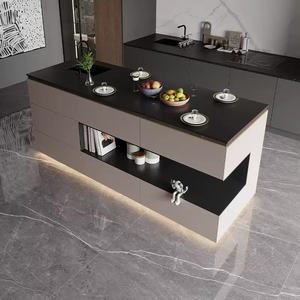 Cucina <span class=keywords><strong>isola</strong></span> con ripiani da cucina su misura con ripiani aperti - Product Image 4