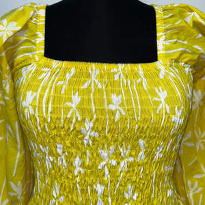 Robe longue à encolure Henley imprimée de créateur, robe décontractée en coton avec boutons et cravates, tenue régulière, ensemble robes longues tendance - Product Image 1