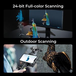 Escáner 3D Creality CR-Scan Ferret Pro, Escaneo Rápido a Todo Color, Equipado con Escaneo Inalámbrico Wifi6 - Product Image 5