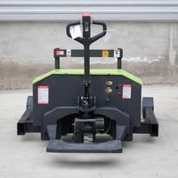 Chariot élévateur à palettes tout-terrain 2T entièrement électrique, dernier modèle, idéal pour les terrains extérieurs, chariot élévateur électrique à trois points, vente chaude