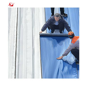 Membrana <span class=keywords><strong>Autoadhesiva</strong></span> Impermeable de Aluminio para Techos Metálicos, Resistente al Agua para Cobertizos y Almacenes al Aire Libre - Product Image 3