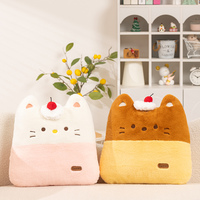 Nouvel Arrivage : Peluche Chat Pudding, Coussin et Jouet Doux pour Décoration de Canapé et Cadeau de Fête