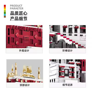 Wange 6217 Kit Ispirato all'Ingegneria, Regalo per Futuri Architetti o Studenti di Design, 1464 Pezzi - Product Image 3