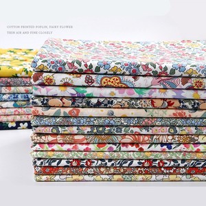 Tela de popelina de algodón 100% con estampado Floral, tejido de popelina suave con estampado Digital, para ropa y vestido - Product Image 4