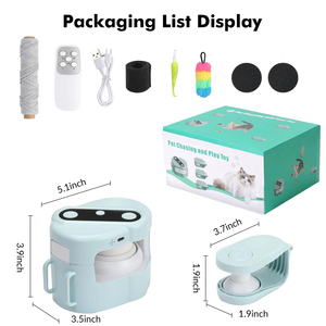 Equipo de Ejercicio Inteligente para Gatos de Interior, Silencioso, con Absorción de Impactos, para Entrenamiento y Fitness, Juguete Deportivo para Gatitos para Uso Diario en el Hogar - Product Image 5