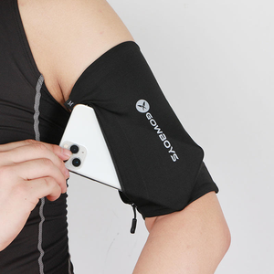 Sac de téléphone portable de sport personnalisé, élastique, fitness, course à pied en plein air, jogging, manchon de bras pour téléphones mobiles à grand écran - Product Image 3