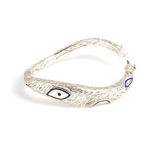 Bracelet pour homme en filigrane émaillé turc romantique avec pierre naturelle fait à la main - Product Image 3