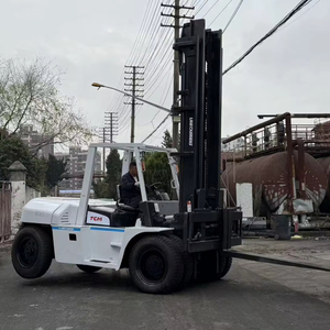 <b>Used</b> Tcm Heli Manitou 2/2.5/3/5/7/8/10Ton Diesel Rough Terrain Telescopic Forklift <b>Pallet</b> Truck Loader side shift fork position - Product Image 1