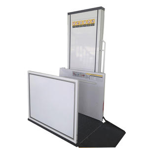 Elevador vertical hidráulico para discapacitados, <span class=keywords><strong>plataforma</strong></span> de elevación para discapacitados, porche interior y exterior personalizado - Product Image 1
