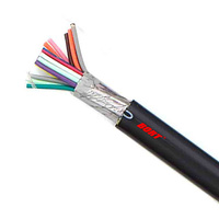 Harga Grosir Kabel Tembaga UL2661 26 28 30AWG dengan Selubung PVC Lunak, Kabel Listrik Fleksibel 2 3 4 5 6 7 8 Inti