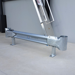 Guardrail Stradale in Acciaio Zincato Tipo W, Barriera Antiurto a Due Onde Tipo Armco, Recinzione di Sicurezza Stradale con Riflettore Diamond Grade M68 - Product Image 3
