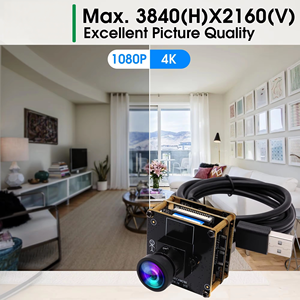 Module de caméra USB HD <span class=keywords><strong>4K</strong></span> 30fps IMX415 H.265 avec zoom numérique 2X, mini caméra vidéo USB avec objectif 120 degrés pour PC et <span class=keywords><strong>projecteur</strong></span> - Product Image 3
