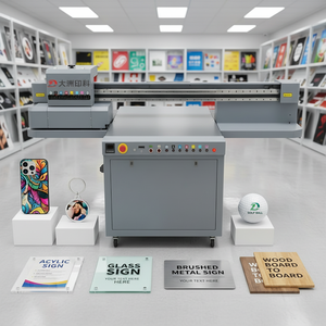 เครื่องพิมพ์อิงค์เจ็ทดิจิตอล New Dazion 9090 UV พร้อมการรับประกัน 1 ปี สำหรับพิมพ์เคสมือถือ กระเป๋าเดินทาง หิน โลหะ อะคริลิก - Product Image 1