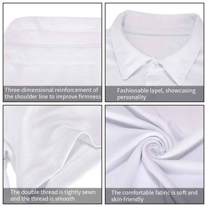 Polo de golf personnalisé pour homme, vêtements d'affaires pour événements, polyester, séchage rapide, pour le sport - Product Image 5