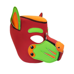 Personnalisable Création Personnalisation Éponge Couvre-chef fétiche chiot jouer chiot chien fétiche-masque fournisseur néoprène <span class=keywords><strong>K9</strong></span> capuche The Puppy Hood - Product Image 1