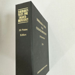 Tableau d'examen d'optométrie, livre de test de vision couleur à 38 plaques pour les soins oculaires et l'évaluation de l'acuité visuelle - Product Image 4