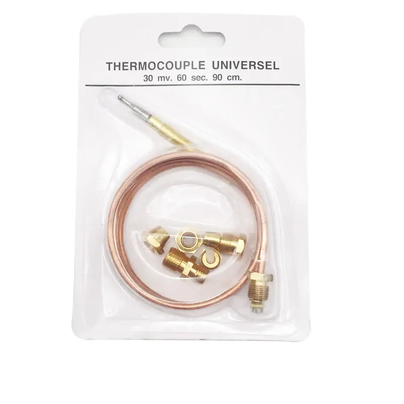 900mm 30MV 60Sec Thermocouple Universel Avec Emballage Blister.