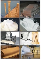 Router CNC de 4 Ejes 1325 con Mesa Empotrada para Tallado de Madera