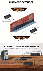 Extenseur vidéo/<span class=keywords><strong>audio</strong></span> HDBaseT 3.0 |   4K60 4:4:4, USB2.0, PoE pour les installations gouvernementales/éducatives - Product Image 4