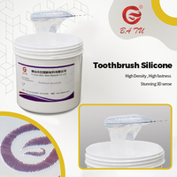 Encre de silicium claire de matière première en caoutchouc de silicone pour l'impression de textile