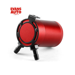 Universal Baffled 2-Port Ölfangdose Luft-Öl-Abscheider Auffang behälter - Product Image 3