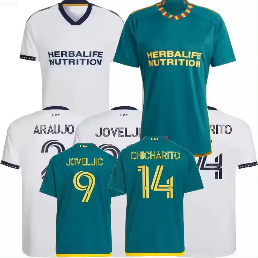 2023 2024 LA Galaxy, футбольные майки, версия для болельщиков, CHICHARITO Joveljic BRUGMAN RIQUI 23 24, мужские футболки для детей