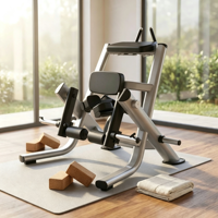 Machine à câble de musculation pour le dos, équipement commercial de gym pour l'entraînement de force, machine à pulldown latéral