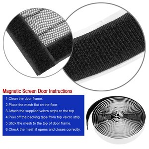 Rèm Lưới Ngăn Cách Không Dùng Tay Rèm Cửa Lưới Ngăn Cách Từ Tính Cửa Ngăn Chặn Lỗi - Product Image 4