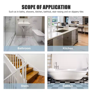 Autocollants <span class=keywords><strong>de</strong></span> bain en forme <span class=keywords><strong>de</strong></span> coquille <span class=keywords><strong>d</strong></span>écalcomanies <span class=keywords><strong>de</strong></span> baignoire antidérapantes PEVA bandes <span class=keywords><strong>de</strong></span> <span class=keywords><strong>douche</strong></span> antidérapantes créatives <span class=keywords><strong>pour</strong></span> salle <span class=keywords><strong>de</strong></span> bain baignoire escalier coffre-fort - Product Image 6