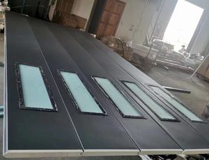 Portes <span class=keywords><strong>de</strong></span> <span class=keywords><strong>garage</strong></span> coulissantes sectionnelles résidentielles électriques avec <span class=keywords><strong>porte</strong></span> d'accès piétonnier à guichet - Product Image 6