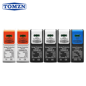 TOMZN TZG40 Modulo di Protezione da Sovratensioni Tipo Scudo DC AC per Tubi di Scarica PV, Sostituzione SPD 255V-420VAC 500VDC-1500VDC, <span class=keywords><strong>DPS</strong></span> Domestico - Product Image 1