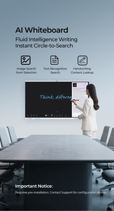 Bảng tương tác 55 65 75 85 86 98 110 inch hội nghị truyền hình bảng trắng cho phòng họp Bảng điều khiển LCD - Product Image 3