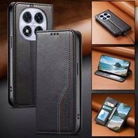 Casing Ponsel Redmi Note 14 Pro Note15 4G Model Dompet dengan Fungsi Penyangga
