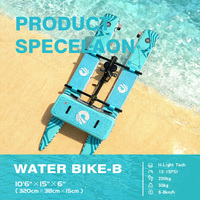 Vélo flottant gonflable Hydrofoil tendance, vélo à pédale d'eau de mer, bateau, prix à vendre Livraison directe Entrepôt de l'UE