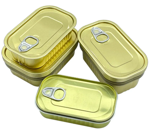 Boîte trapézoïdale vide avec clé - Idéale pour les collations, <span class=keywords><strong>le</strong></span> pain, les sandwichs et <span class=keywords><strong>le</strong></span> bœuf en conserve - Product Image 3