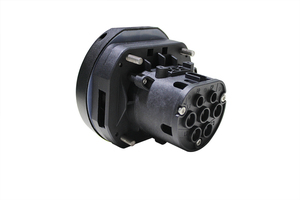 เต้ารับชัตเตอร์แบบ Duosida Type 2 รุ่น <span class=keywords><strong>T2S</strong></span> พร้อมระบบป้องกันชัตเตอร์ ระดับการป้องกันน้ำและฝุ่น IP65 เต้ารับ Evse แบบเฟสเดียวและสามเฟสสำหรับรถยนต์ไฟฟ้า - Product Image 5