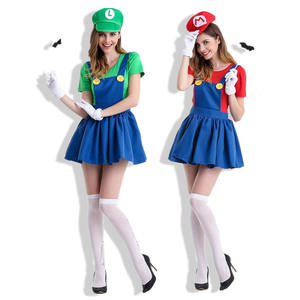 Enfants et adultes TV films personnages rôle Cosplay Costume <span class=keywords><strong>Mario</strong></span> et Luigi Costume Costume - Product Image 3