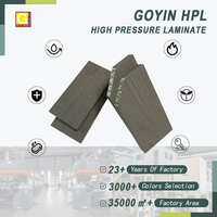 Panneau en nid d'abeille avec support en aluminium, panneau composite décoratif HPL pour murs intérieurs, meubles, portes et plafonds