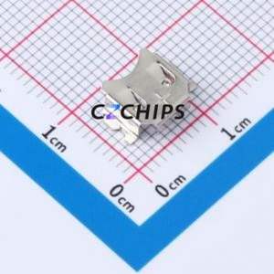 MY-621-01 Button & Strip Battery Connector SMD Connector Battery Clip CR621 Phosphor Bronze Nickel - Product Image 2